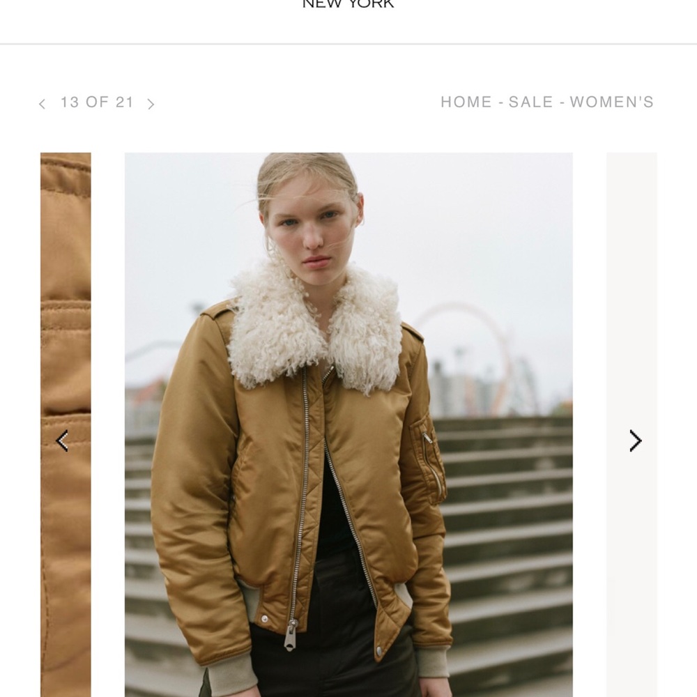 Rag And Bone Bomber Jacket